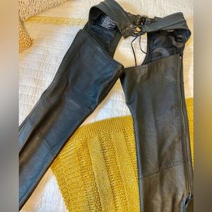 Harley Davidson XL leather chaps